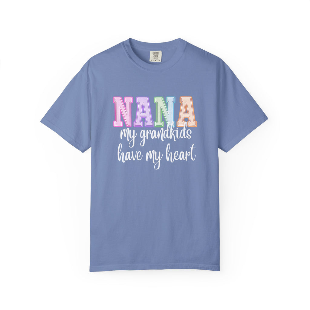 NANA My Grandkids Have My Heart Tee