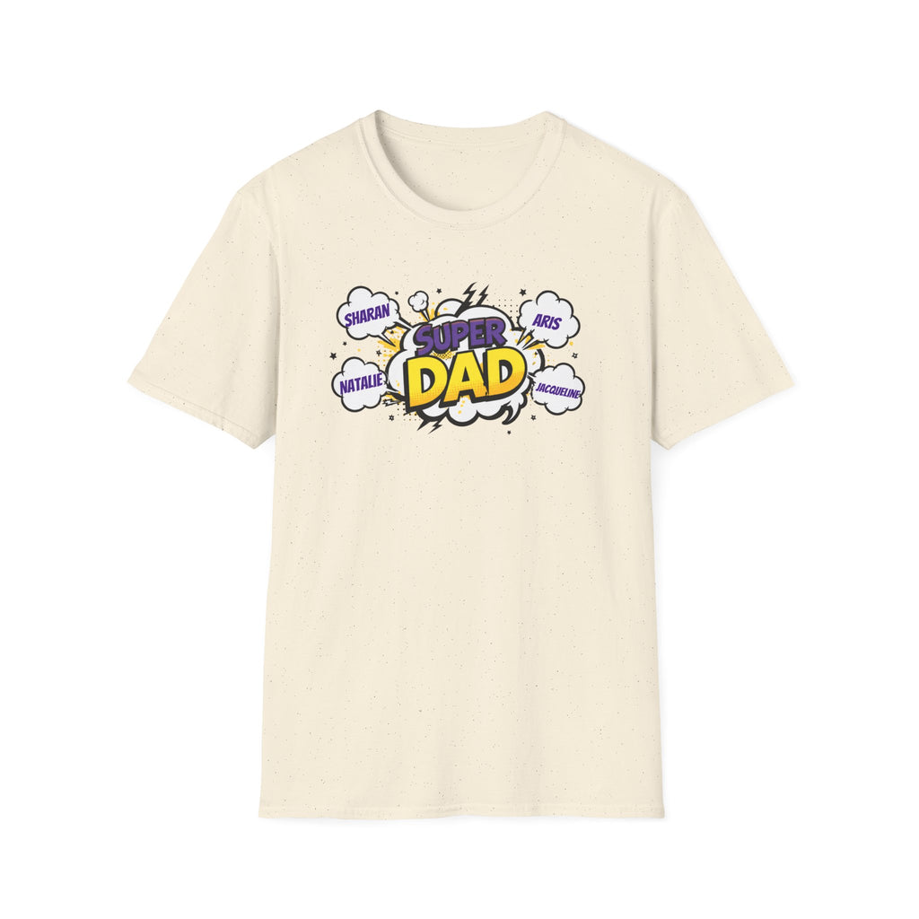 Super Dad Comic T-Shirt – Funny Father’s Day Gift