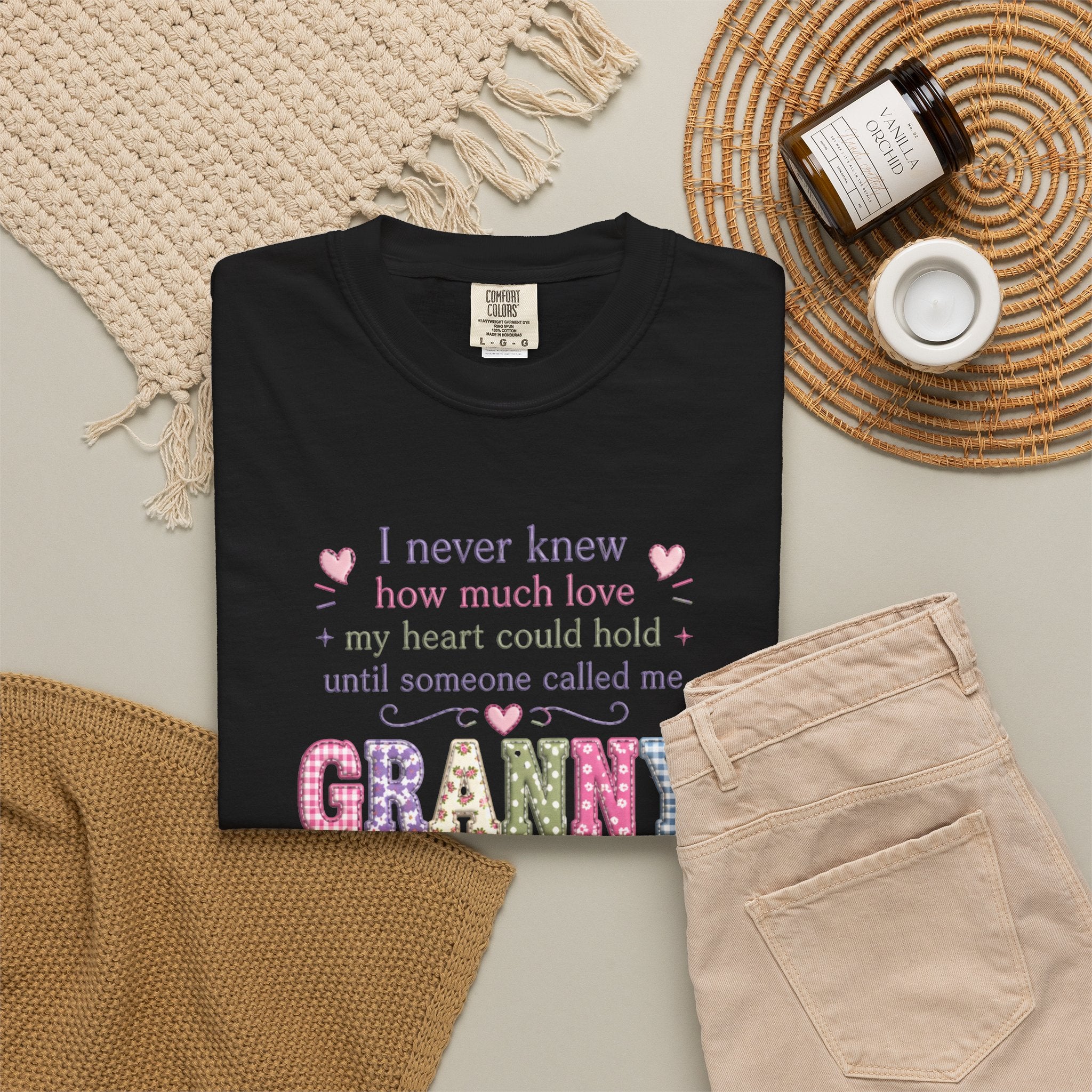 Granny Love T-Shirt — "I Never Knew How Much Love... Until Someone Called Me Granny"