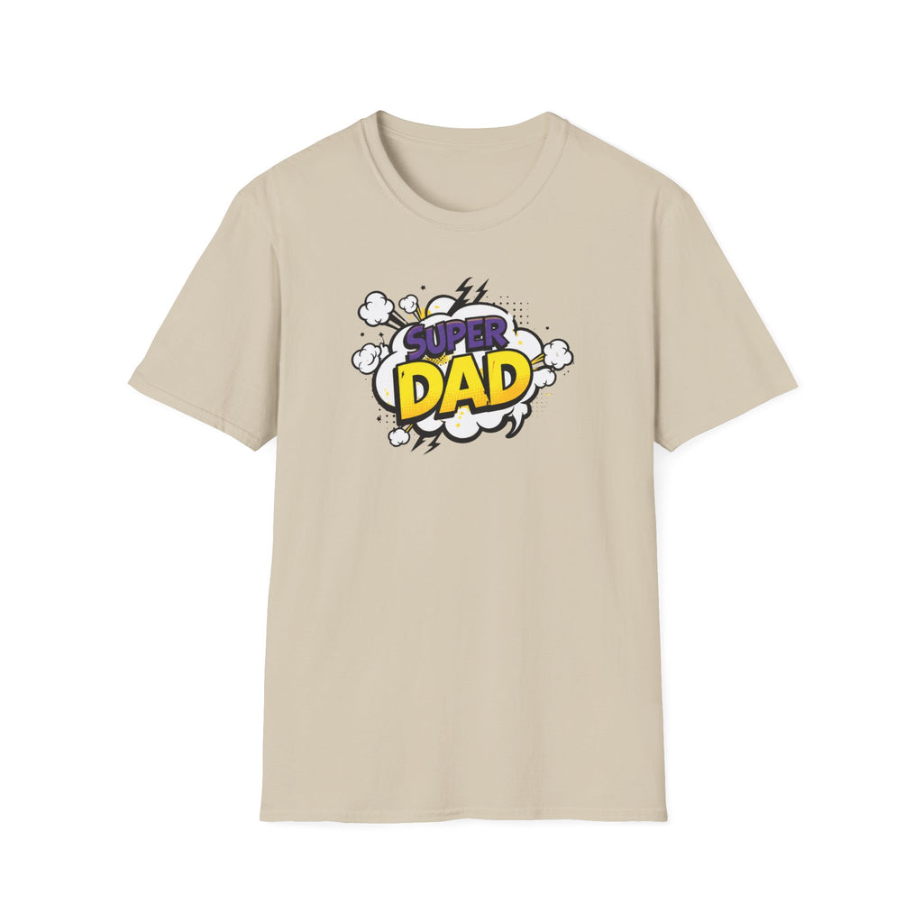 Super Dad T-Shirt — Comic Pop Art Father’s Day Gift