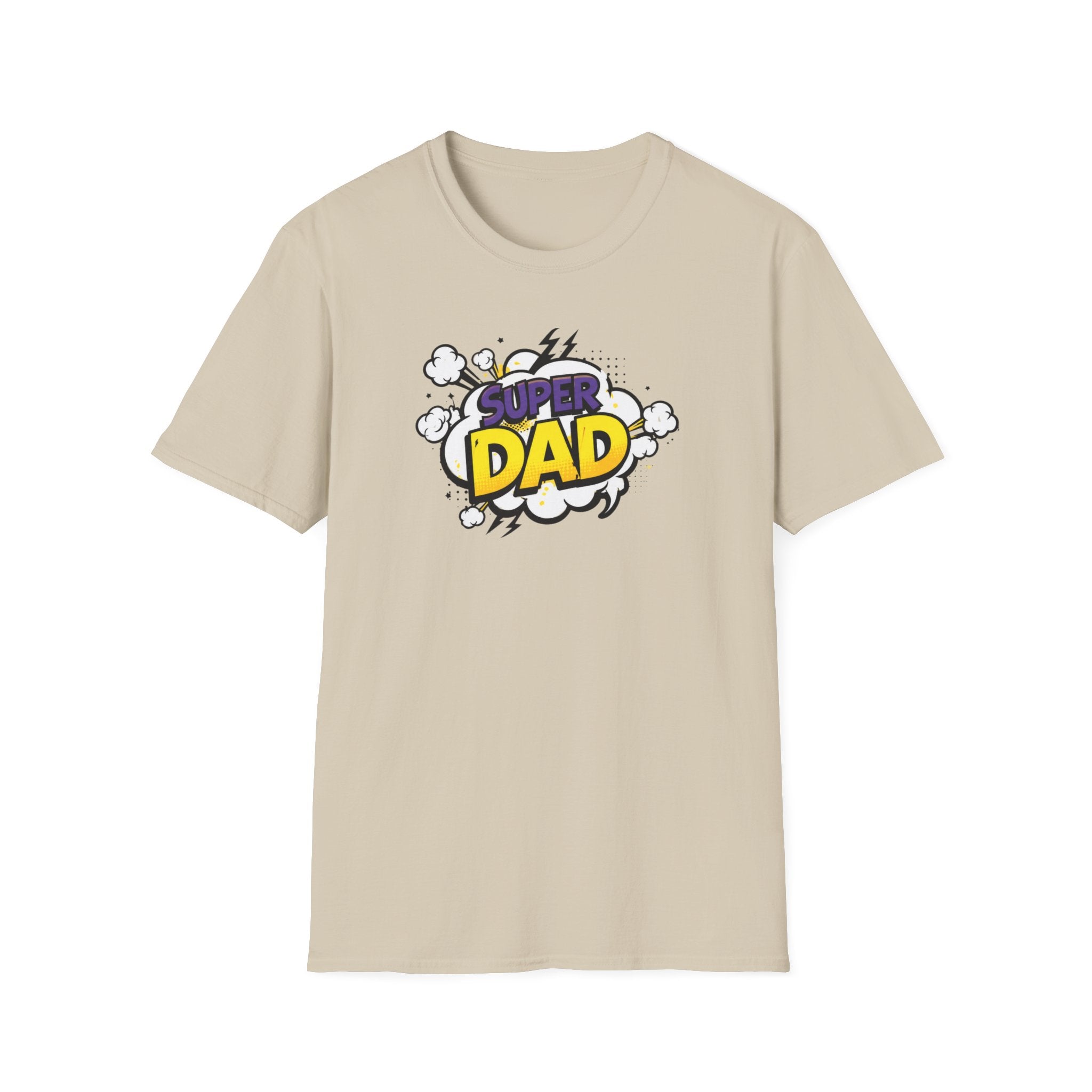 Super Dad T-Shirt — Comic Pop Art Father’s Day Gift