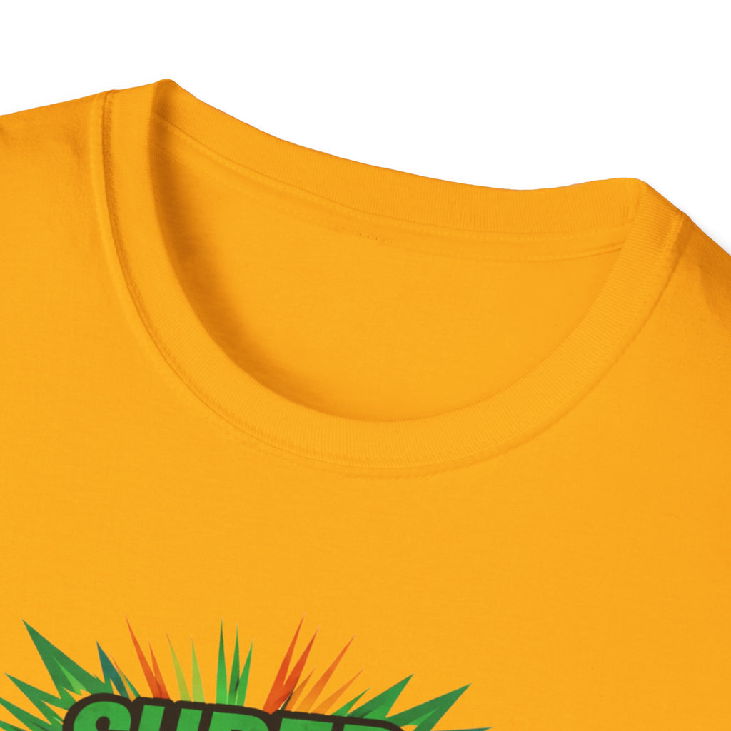 Super Grandad Ireland Flag/Irish themed T-Shirt — Retro Comic Style Gift for Grandpa (Father's Day, Birthday)