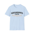 Grandpa's Crew T-Shirt — "Small Humans, Big Love" Grandpa Gift