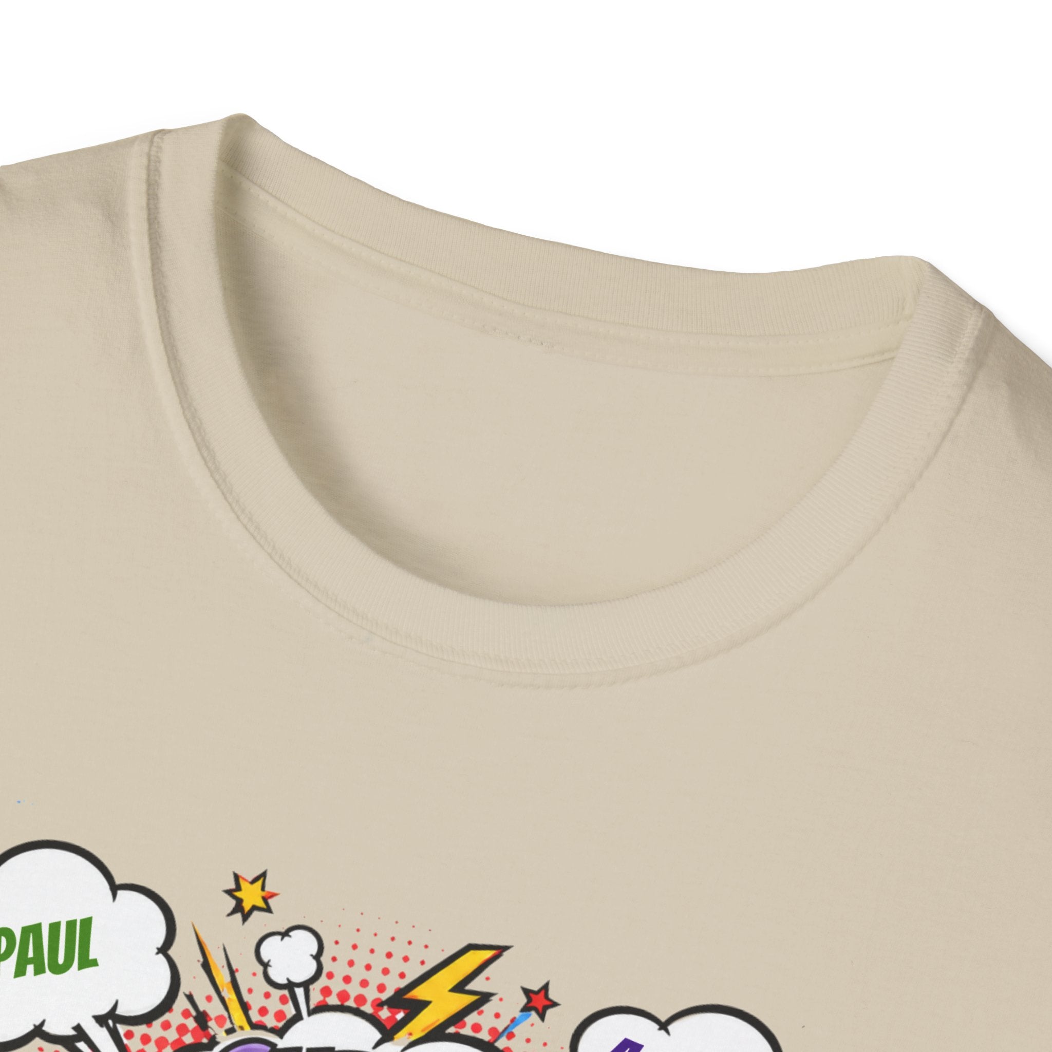 Super Papa Comic T-Shirt — Funny Father’s Day Gift