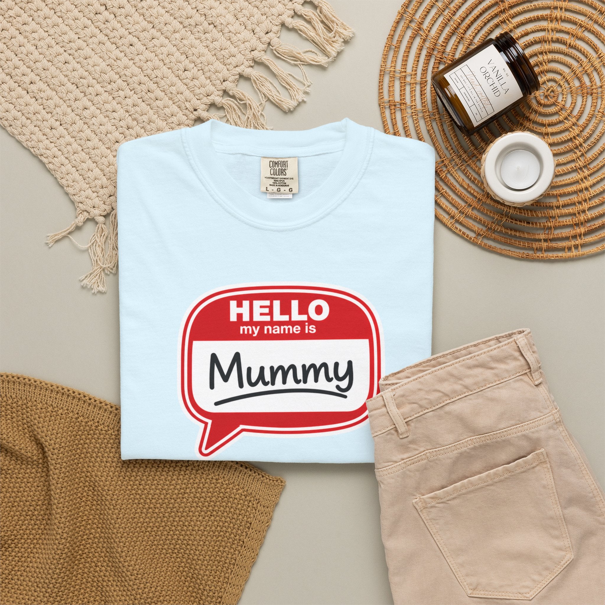 Hello My Name Is Mummy T-Shirt