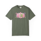 Mama Floral Heart T-Shirt — Cute Pink "MAMA" Mother's Day Tee