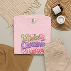 Mess, Overload, Mini-Hugs Hugs T-Shirt — Cute Hand-Lettered Mom Vibes Tee