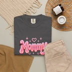 MOMMY Pink Balloon Eyelashes T-Shirt