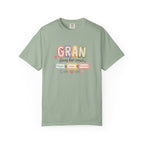 Gran Loves Her Crew T-Shirt — Personalized Grandma Family Names Tee