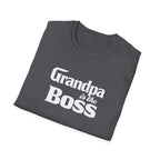 Grandpa Is The Boss T-Shirt – Funny Father's Day Grandpa Tee