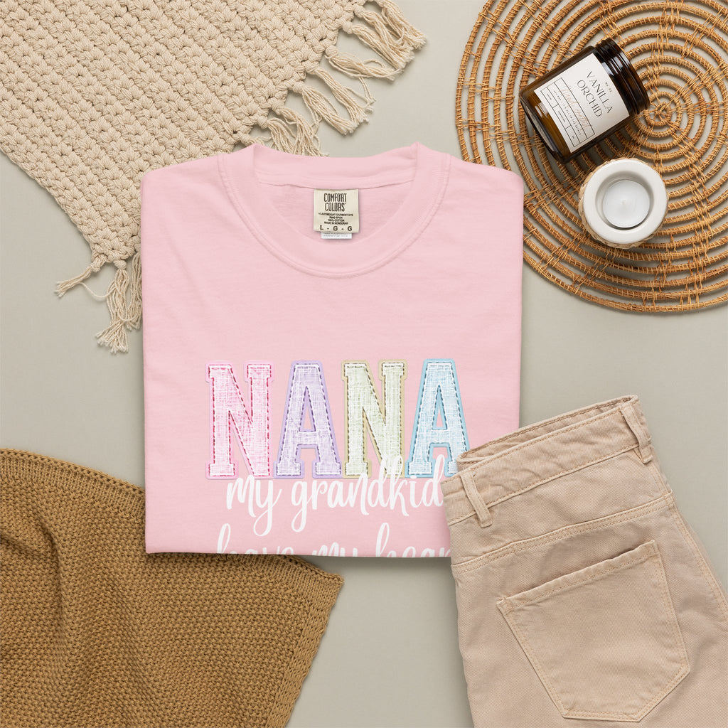 Nana Pastel Lettering T‑Shirt