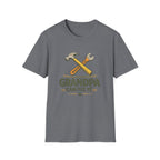 Grandpa Can Fix It T-Shirt — Handyman Tools Retro Tee for Fathers, Grandfathers & DIY Lovers