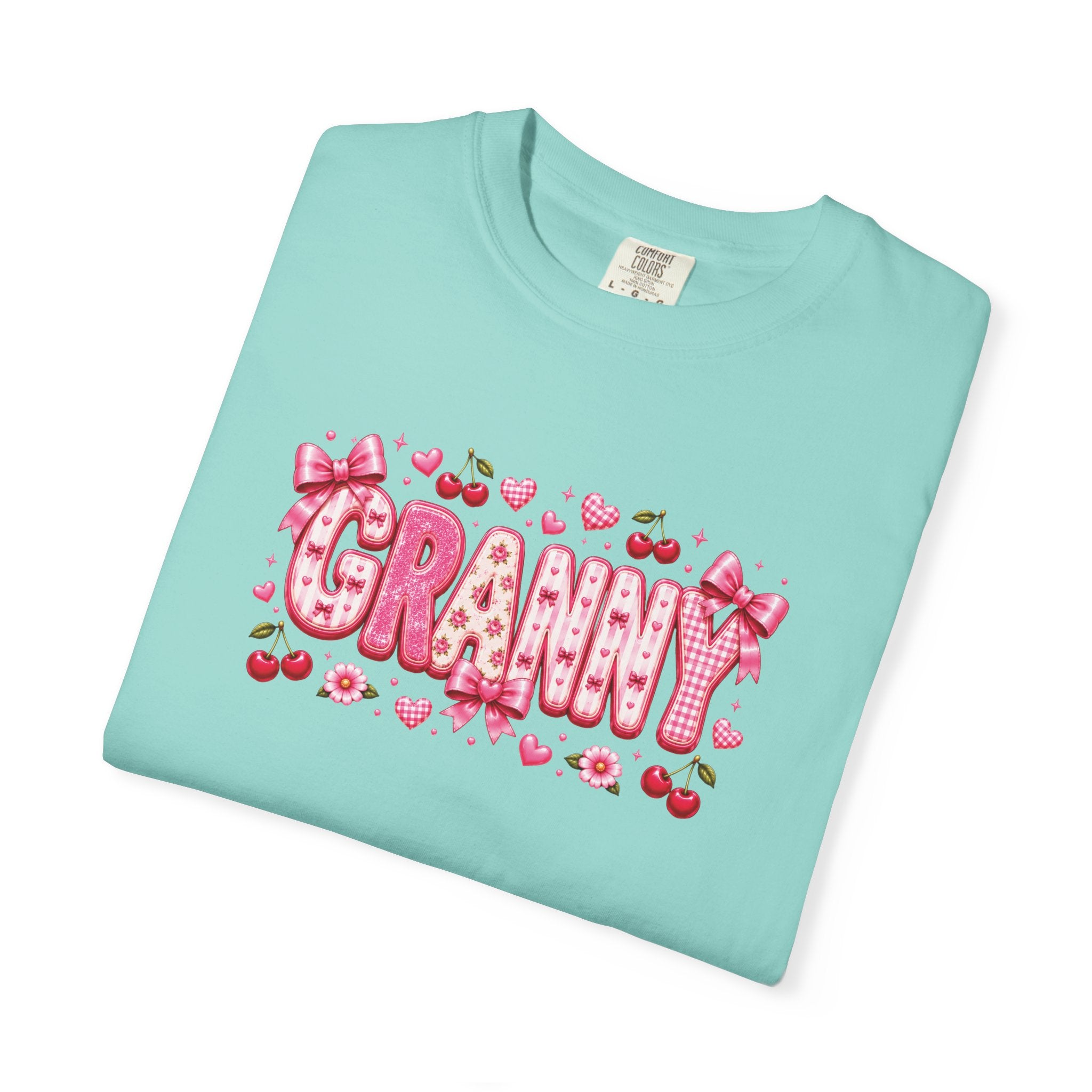 GRANNY Floral Heart T-Shirt