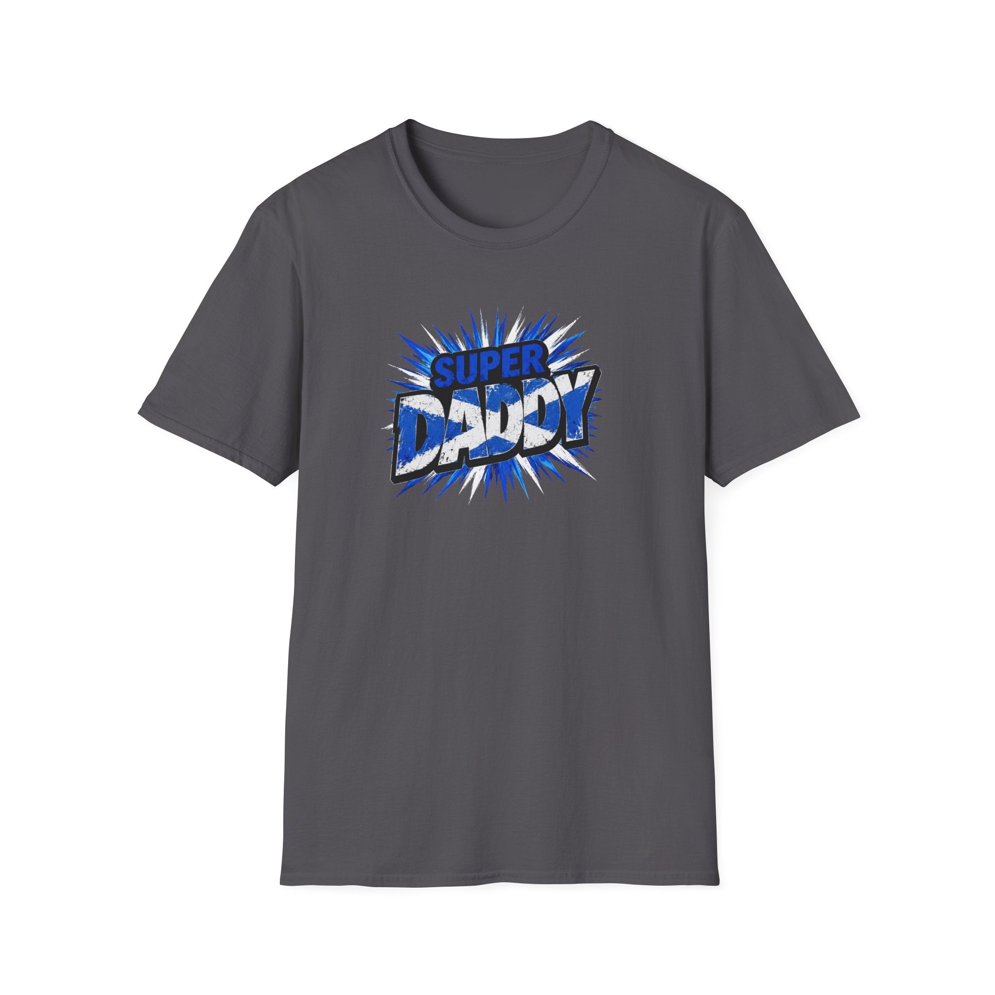 Super DADDY Scotland Flag themed T-Shirt