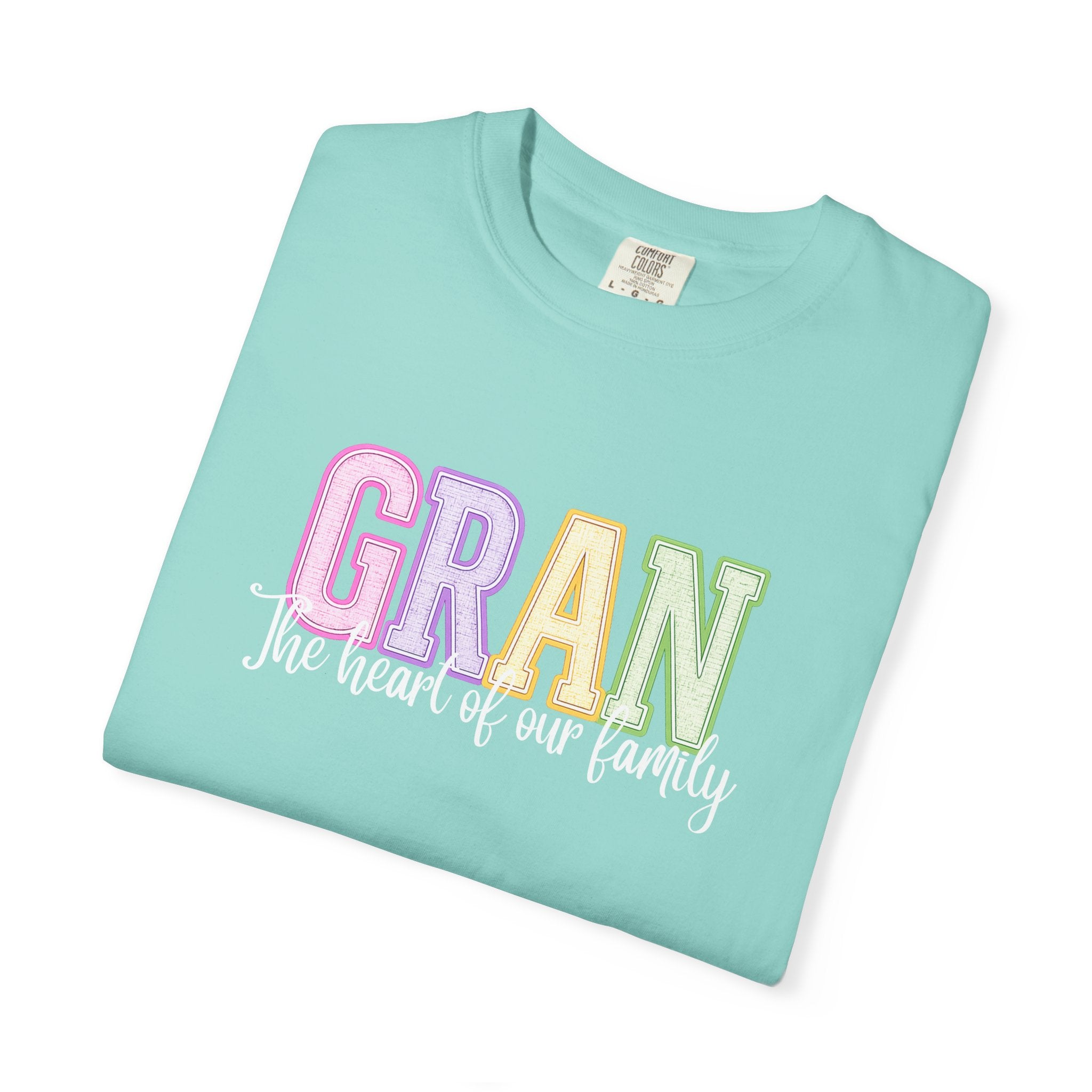 GRAN The Heart Of Our Family Tee