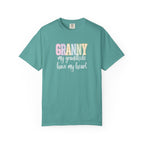 Granny Pastel Rainbow T‑Shirt — Retro Block Letter Grandma Tee