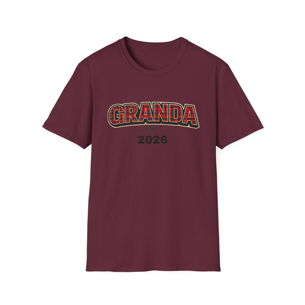 GRANPA Tartan Est- Personalised T-Shirt
