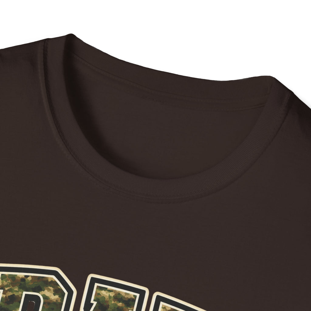 Dad Camo T‑Shirt — Military Camouflage 'DAD' Father's Day Tee