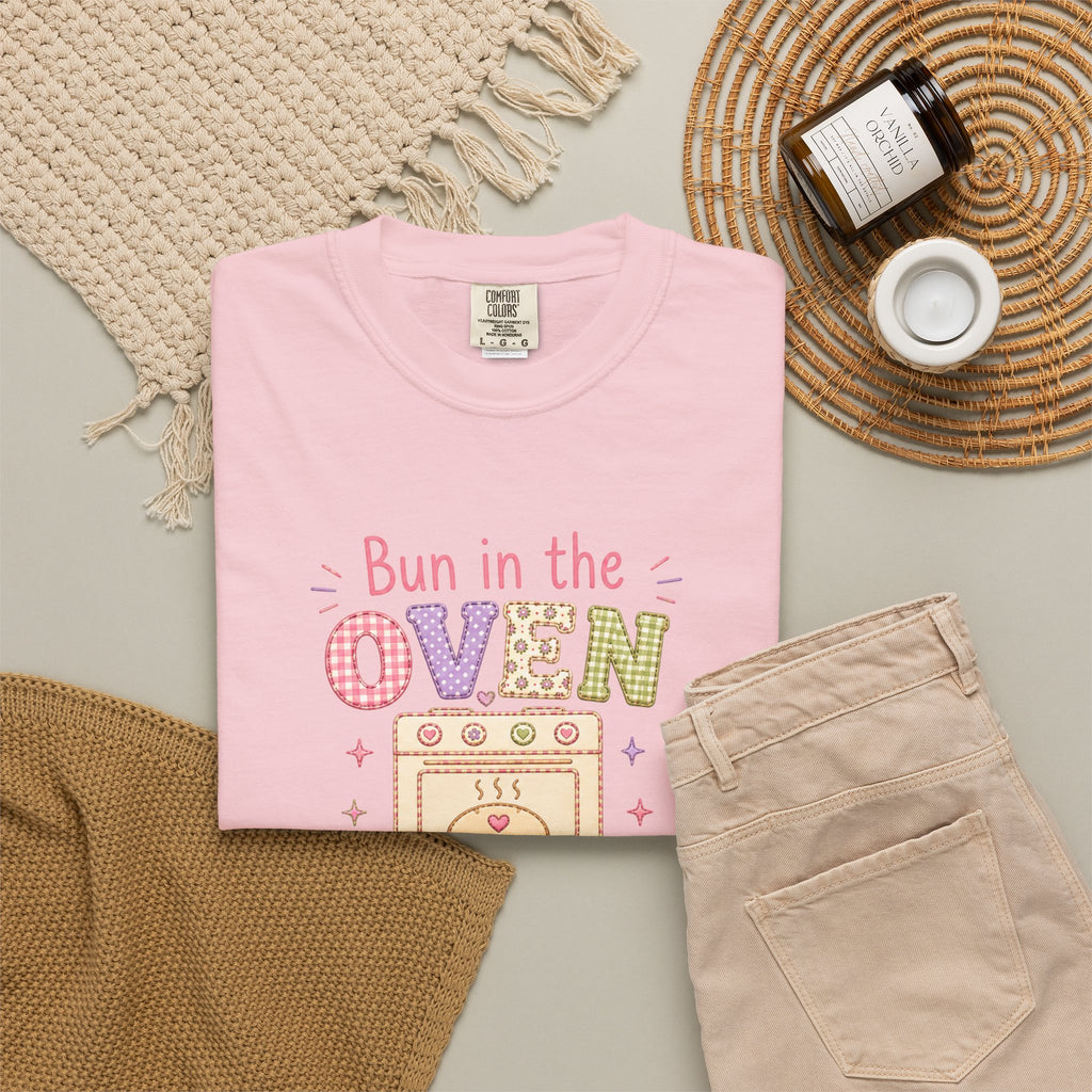 Bun in the Oven Tee — Cute Pregnancy Announcement T-Shirt