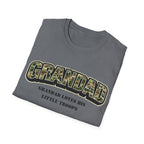 Grandad Camo T-Shirt — "Grandad Loves His Little Troops" Patriotic Grandpa Gift