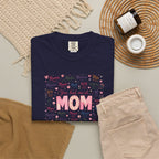Mom Hearts Graphic T-Shirt — Cute Pink 'You had me at MOM' Mother's Day Tee