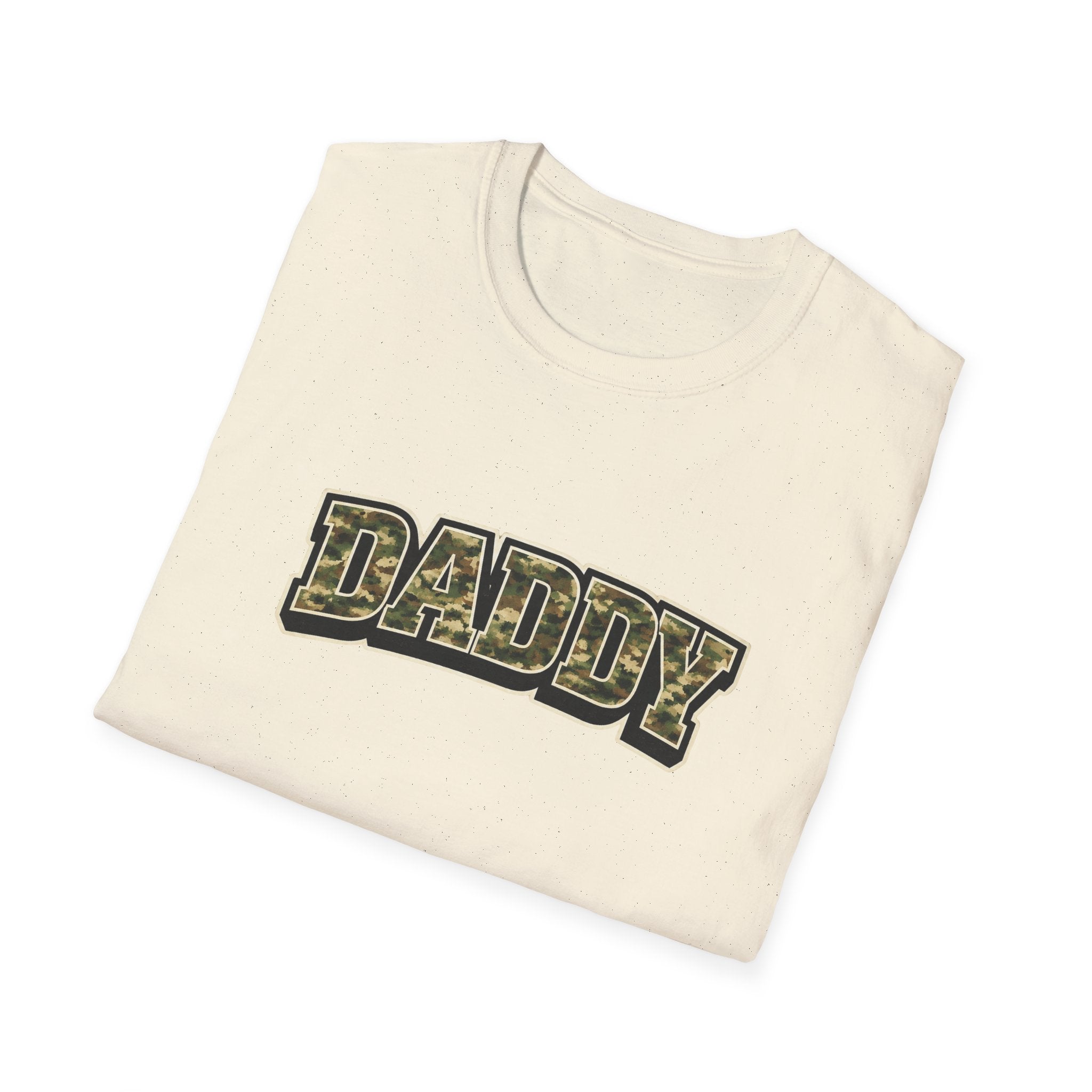 Daddy Camo T-Shirt — Military Camouflage Dad Tee for Father’s Day