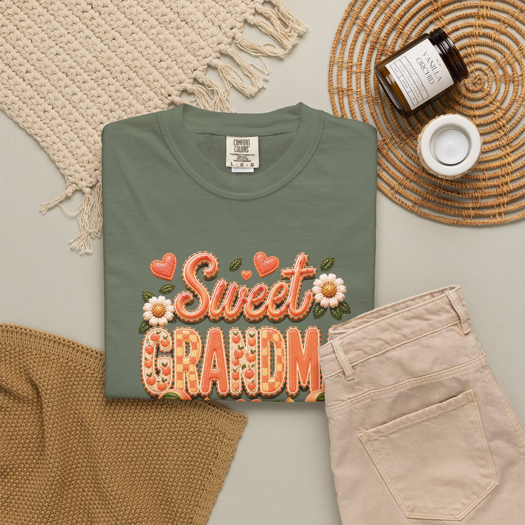 Sweet GRANDMA Peach Tee