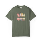 Nana Family Name T-Shirt — "This Nana Belongs To" Floral Grandma Gift
