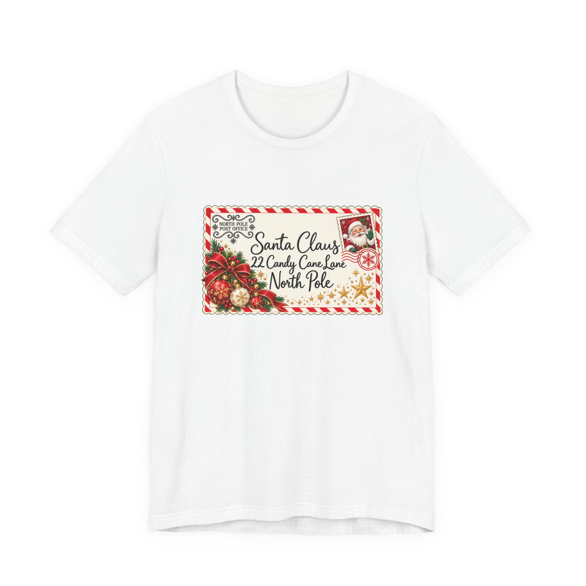 Santa Claus Letter Christmas T-Shirt