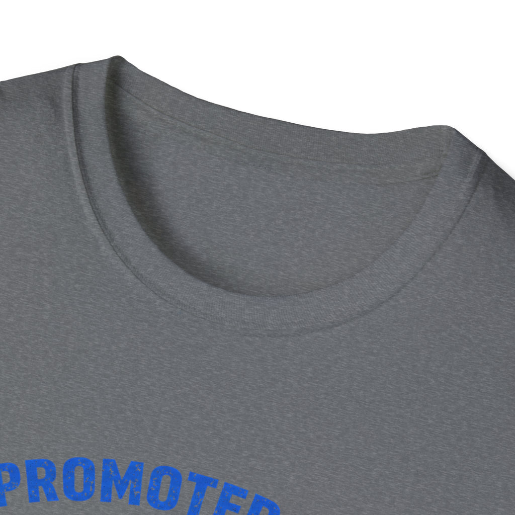 Promoted to Dad T-Shirt — New Dad Announcement Gift