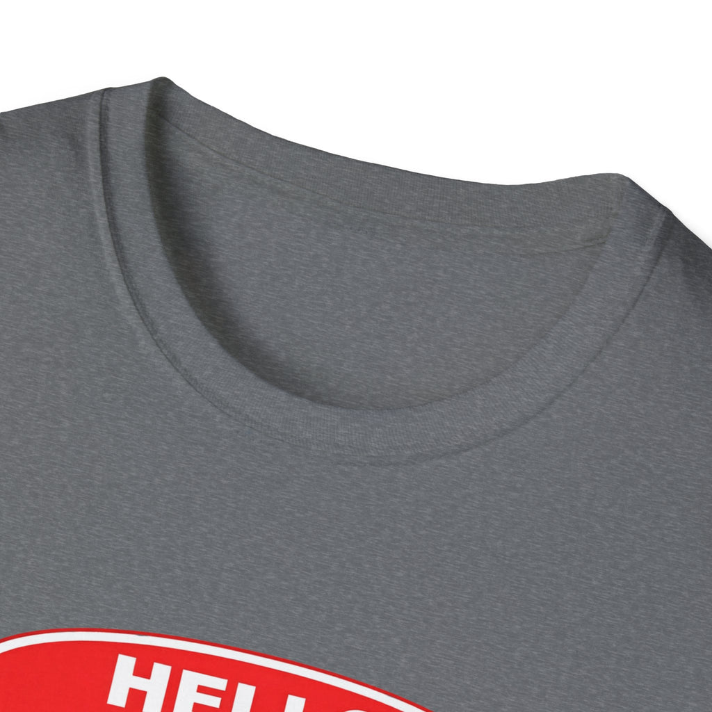 Hello My Name Is Grandpa T-Shirt — Funny Grandpa Name Tag Tee for Father’s Day & New Grandfathers
