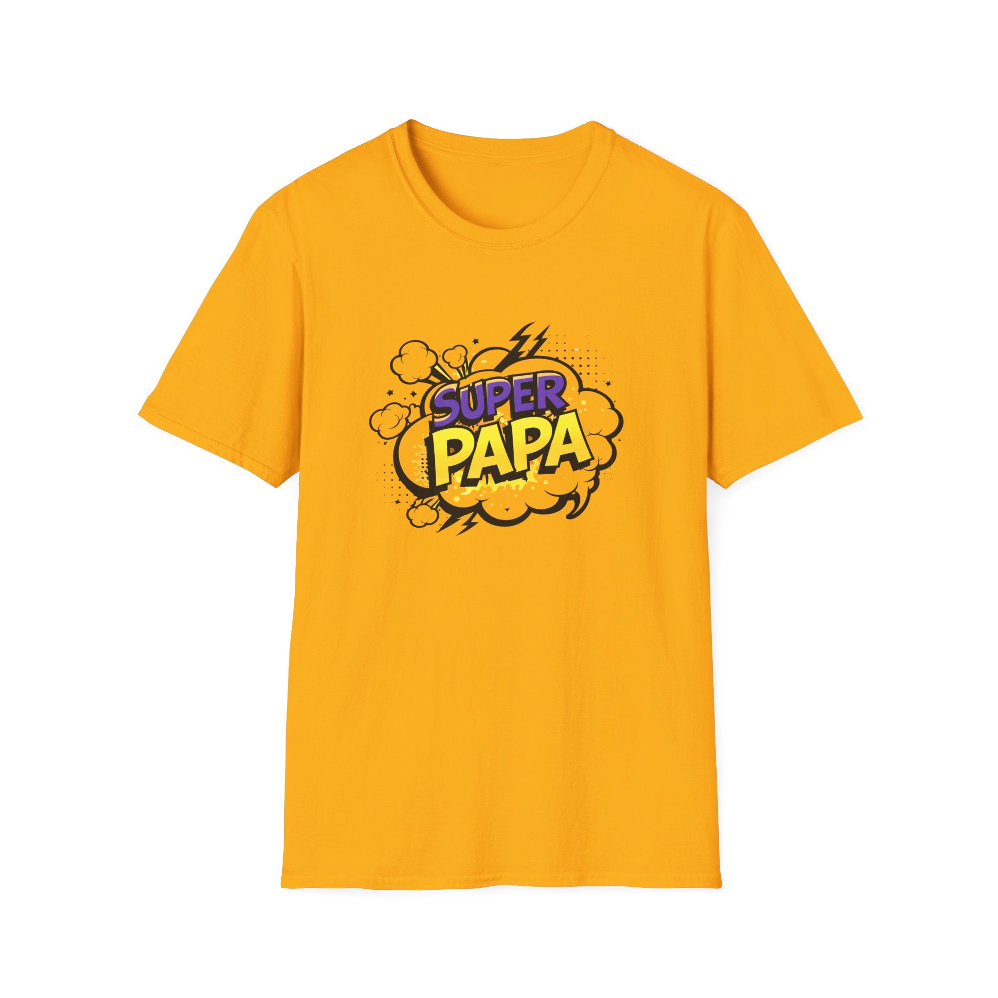 Super Papa T-Shirt — Comic Book Style Father’s Day Tee