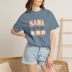 T-Shirt — “Nana Loves Her Crew” Colorful Grandma Family tee