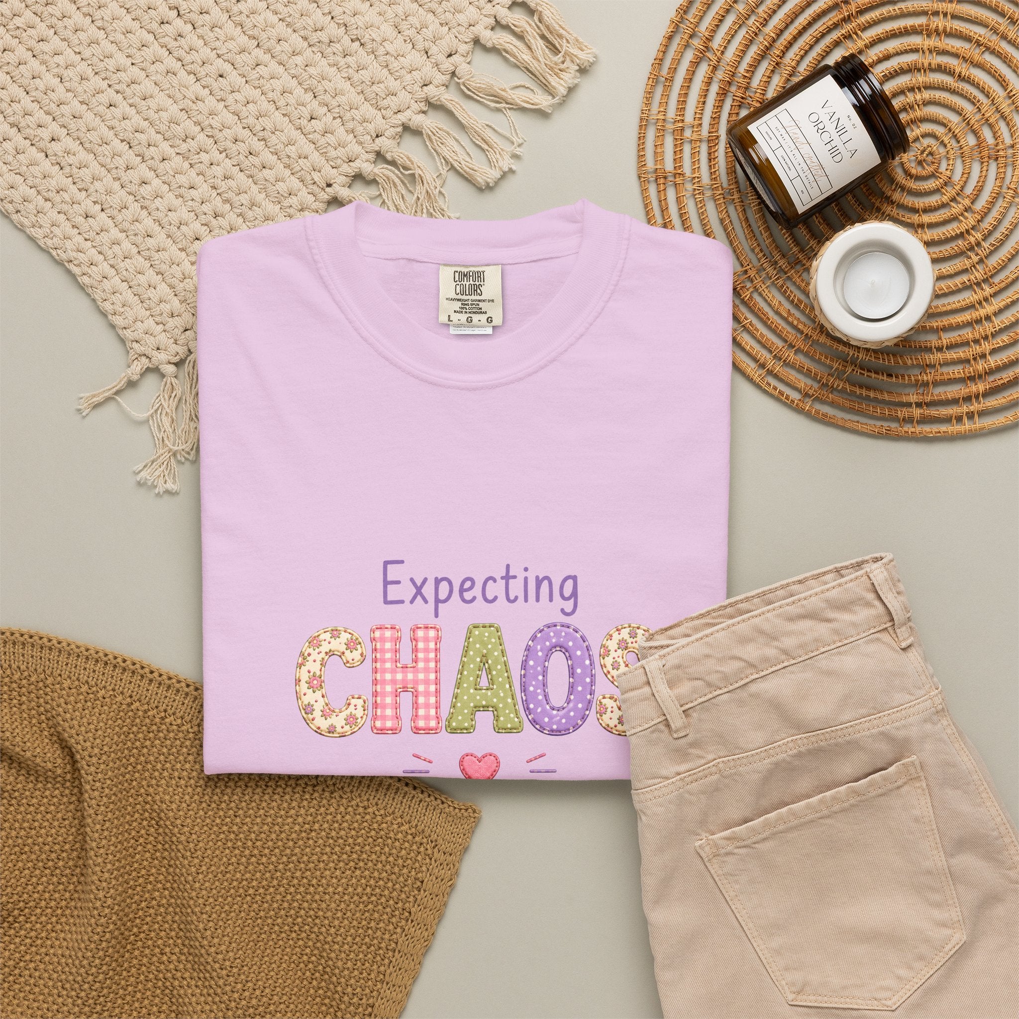 Expecting Chaos Maternity T-Shirt