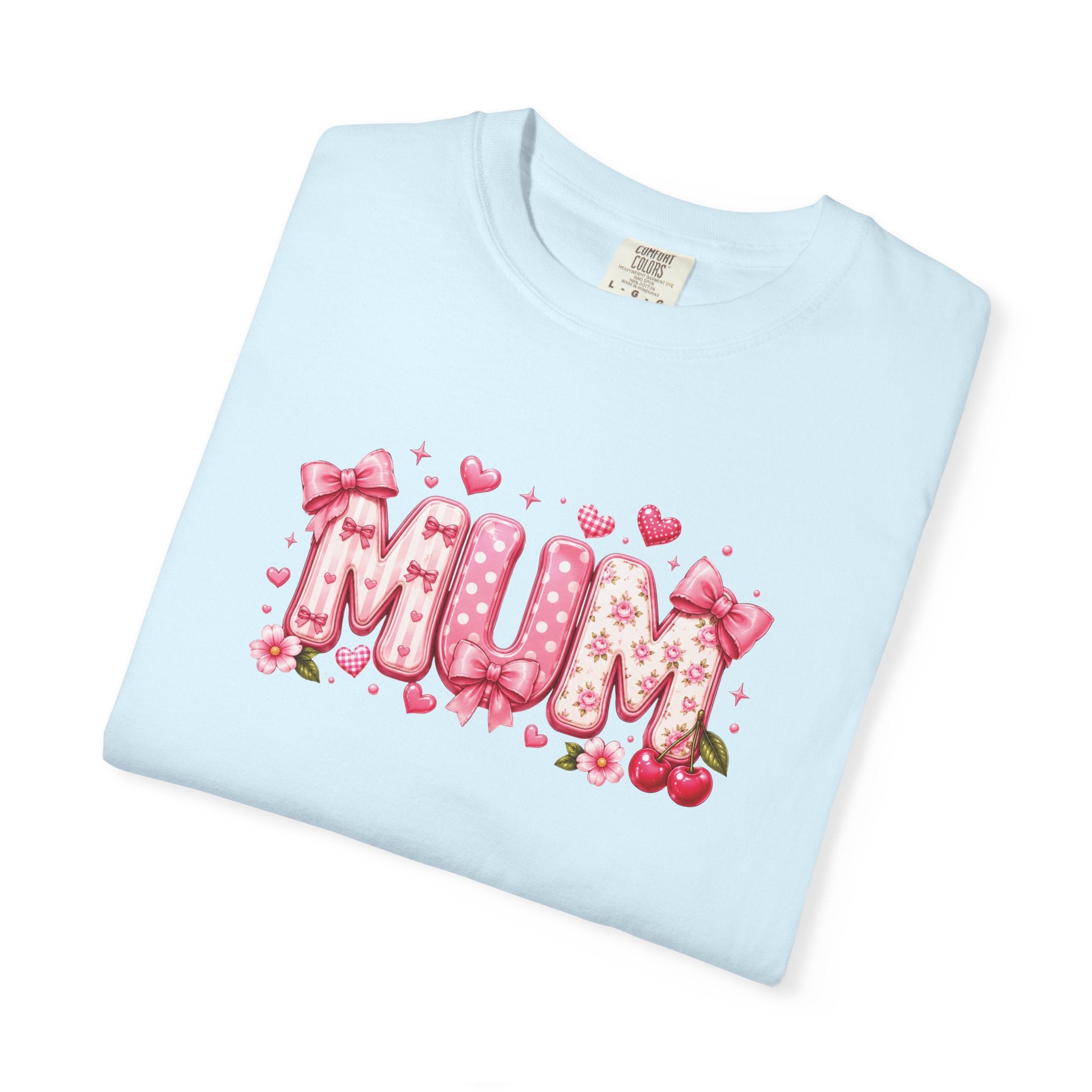 MUM Floral Heart T-Shirt