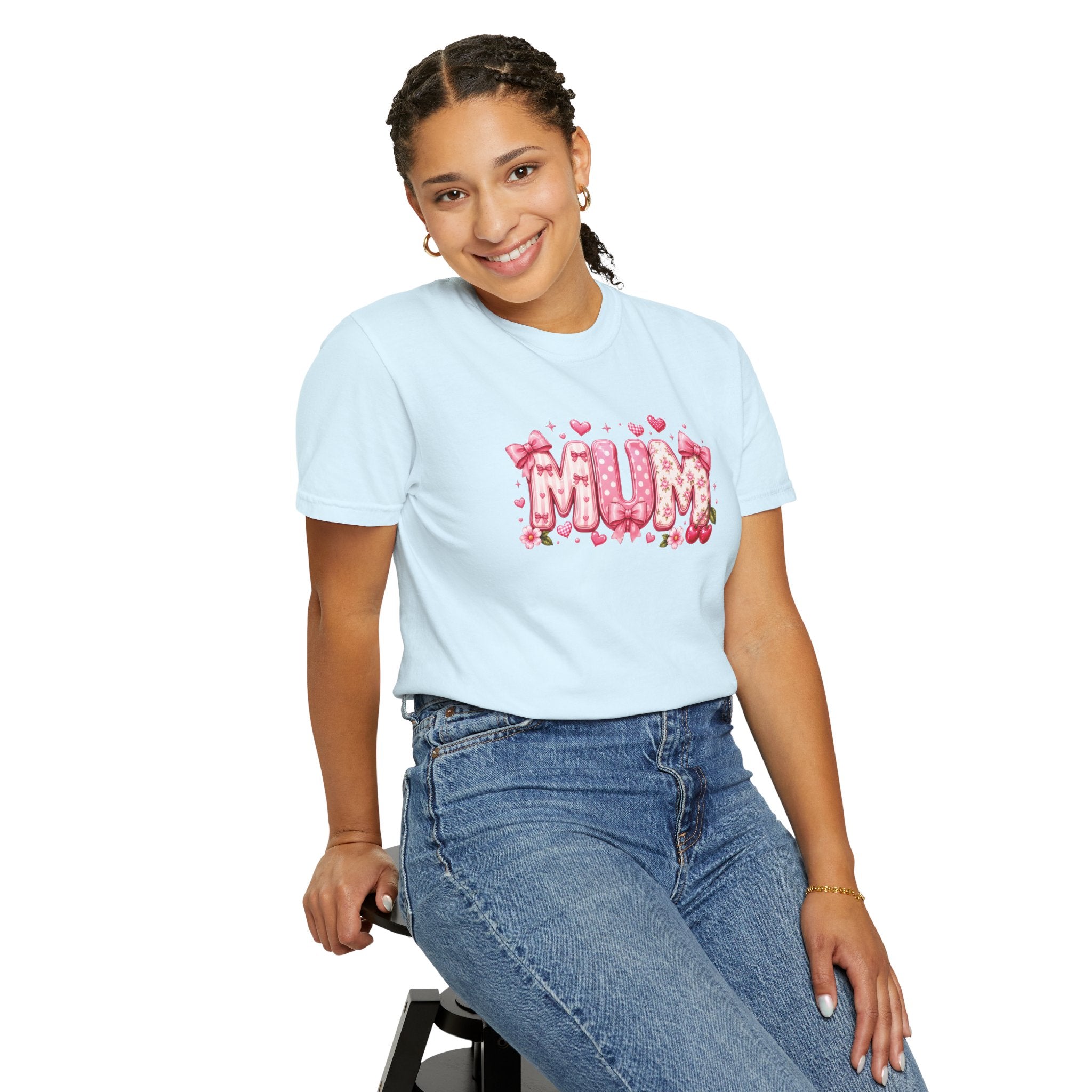MUM Floral Heart T-Shirt