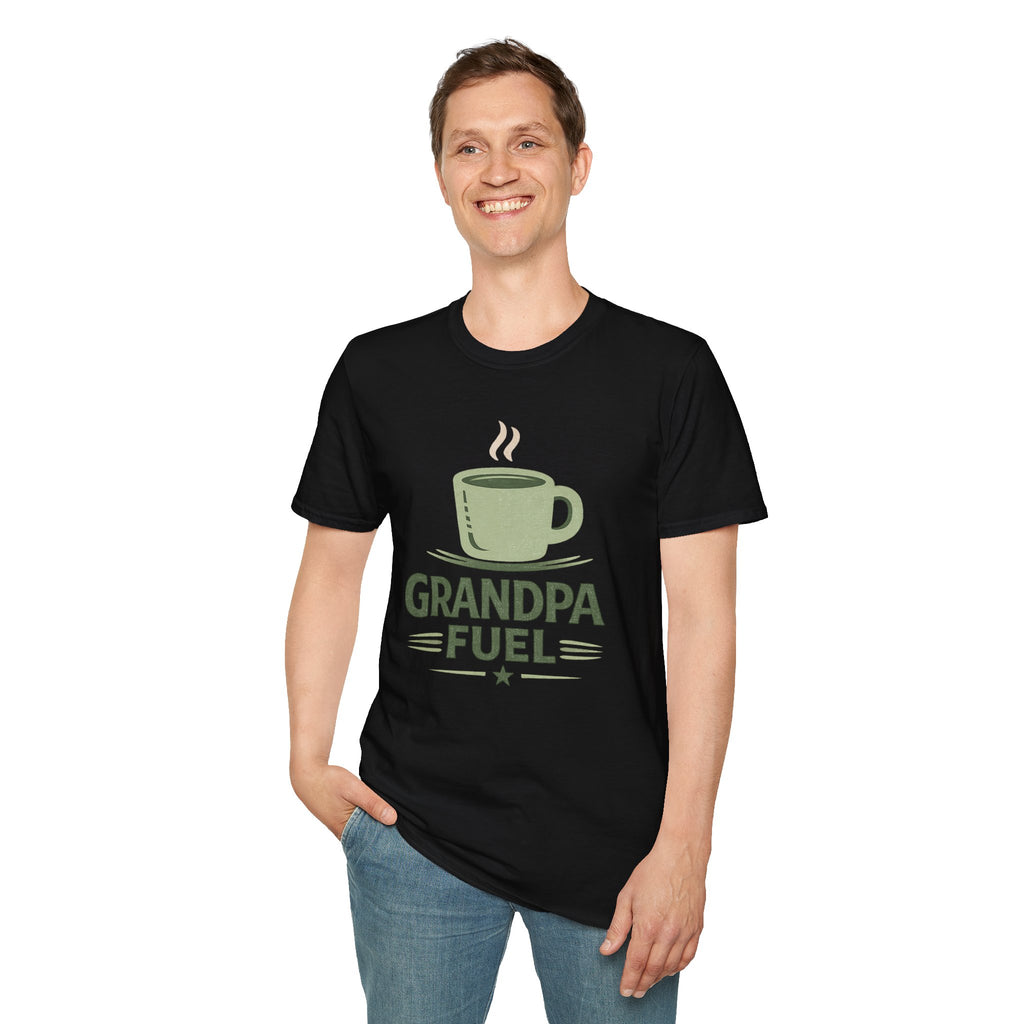 Grandpa Fuel Coffee T-Shirt