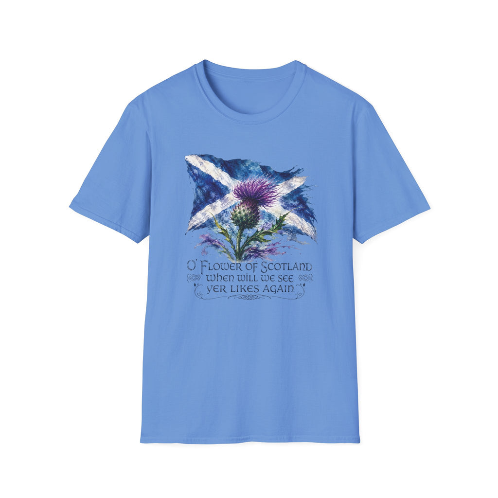 'O Flower of Scotland Flag Tee