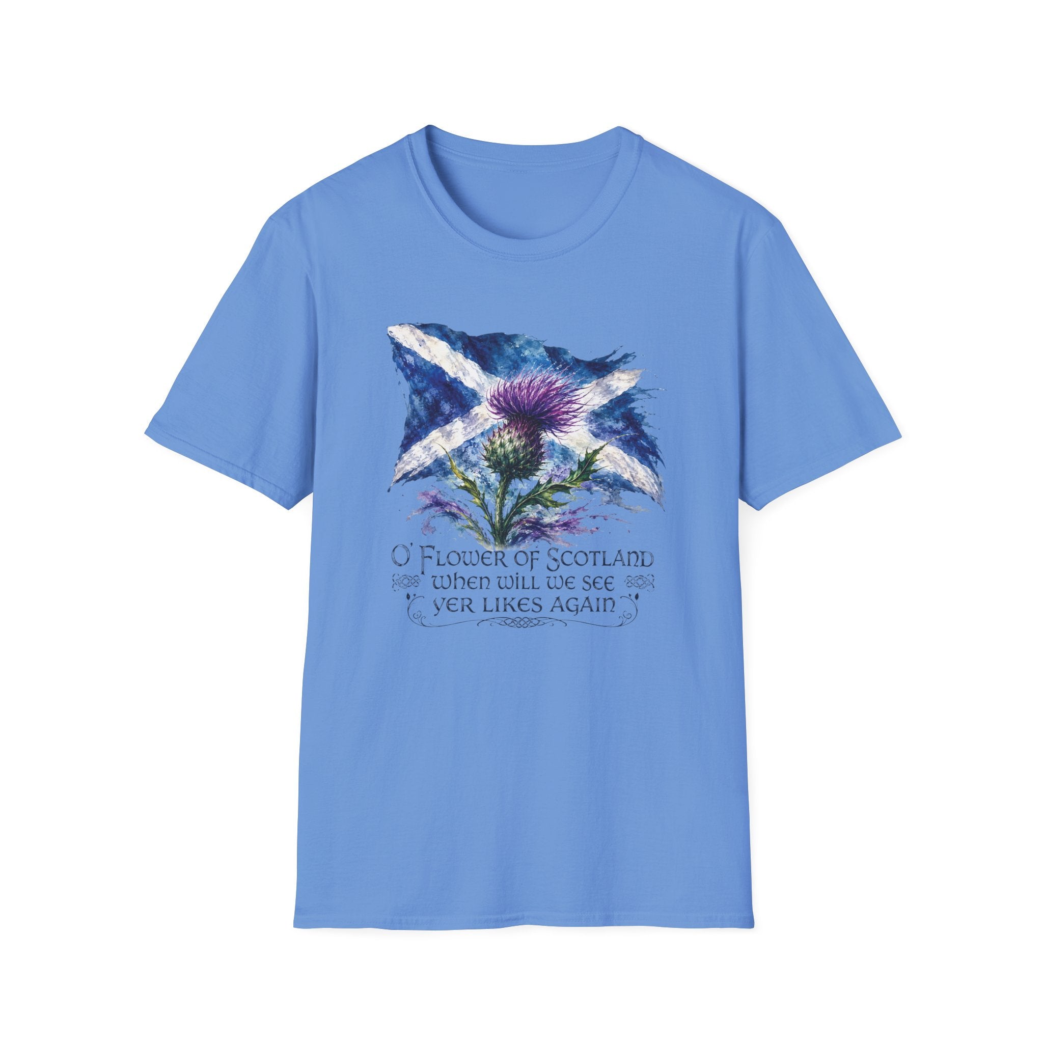 'O Flower of Scotland Flag Tee
