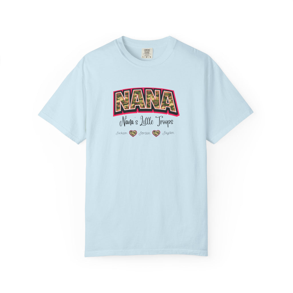 NANA Leopard Print Tee - "Nana's a Little Tramp" Graphic T-Shirt for Grandmothers