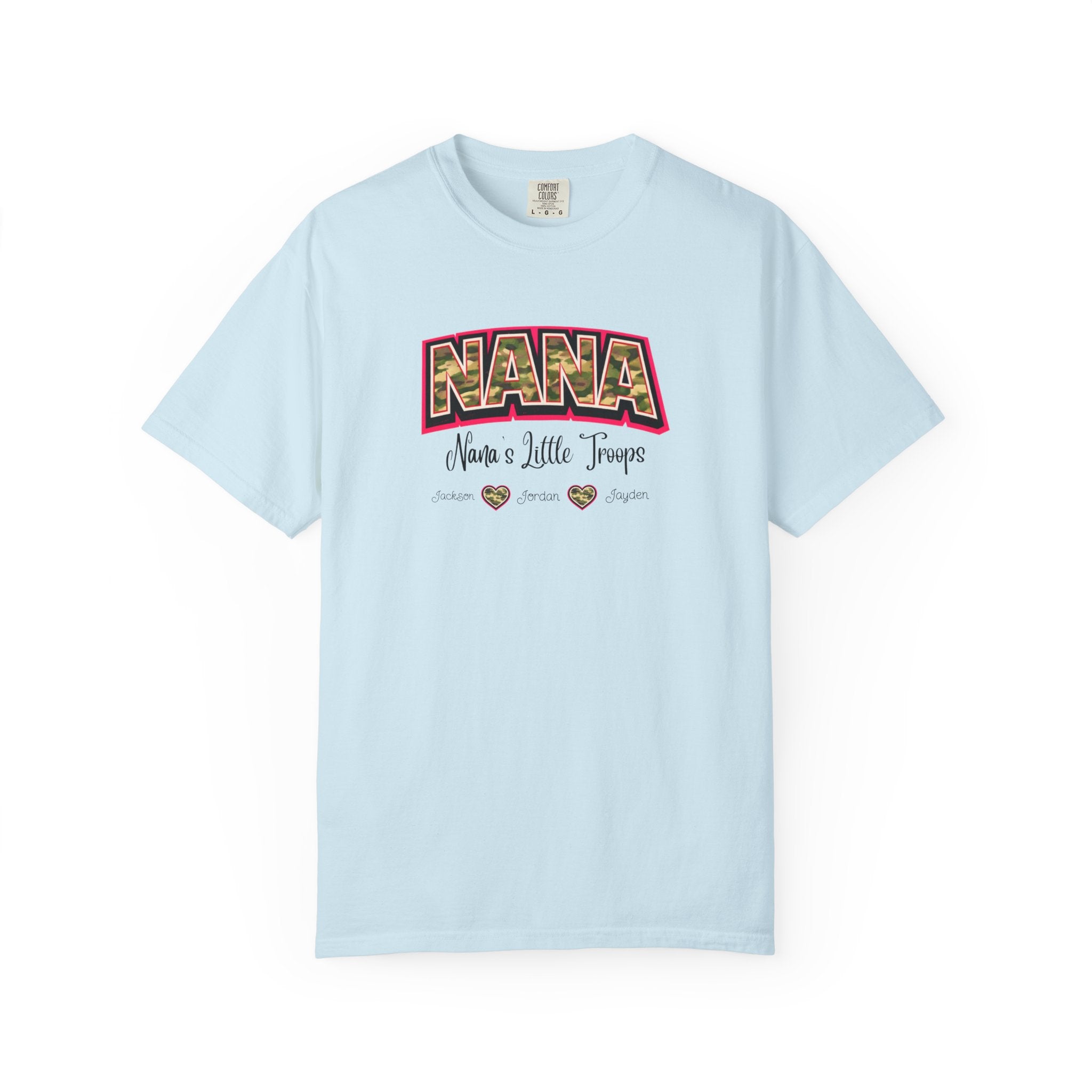 NANA Leopard Print Tee - "Nana's a Little Tramp" Graphic T-Shirt for Grandmothers