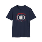Promoted to Dad T-Shirt — New Dad Announcement Gift, Father’s Day Tee