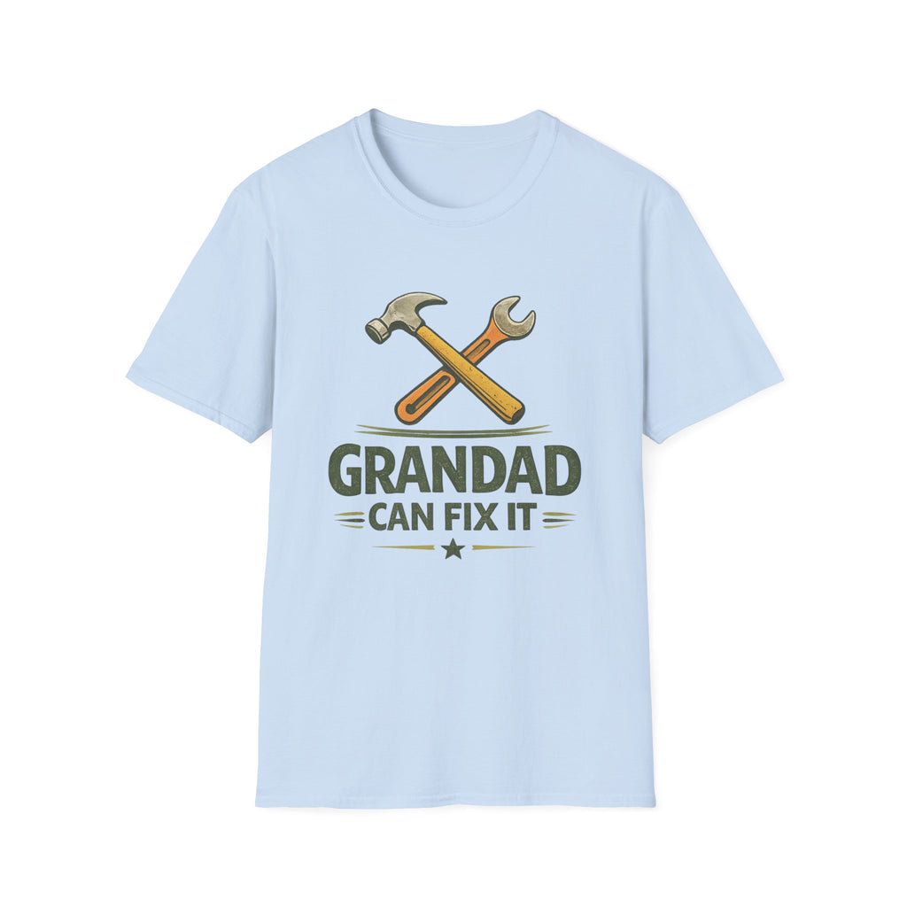 Grandad Can Fix It T-Shirt — Vintage Tools Fathers Day Gift