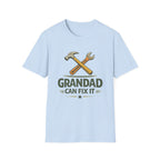 Grandad Can Fix It T-Shirt — Vintage Tools Fathers Day Gift