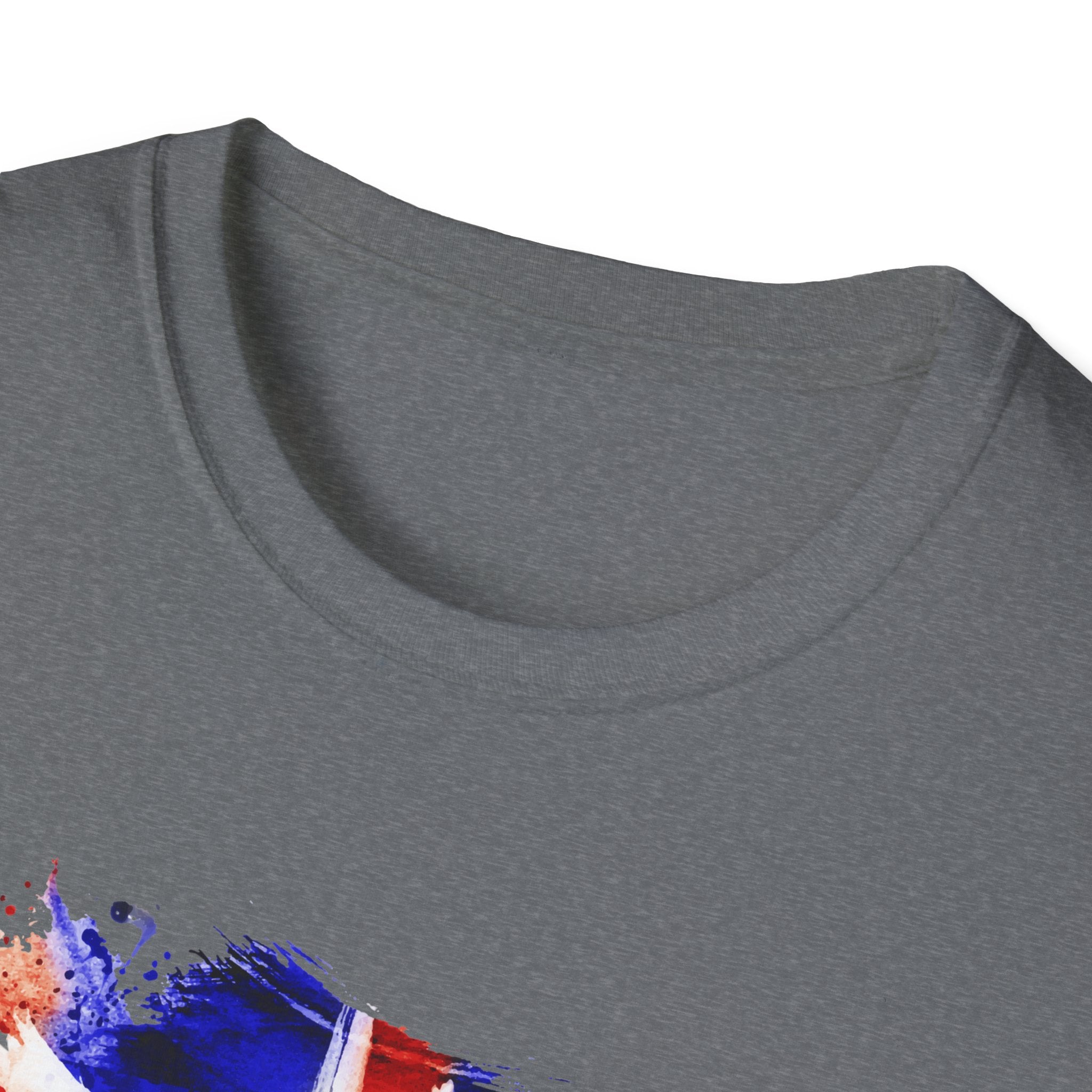 Union Jack Paint Brush UK Flag T-Shirt — British Pride Graphic Tee