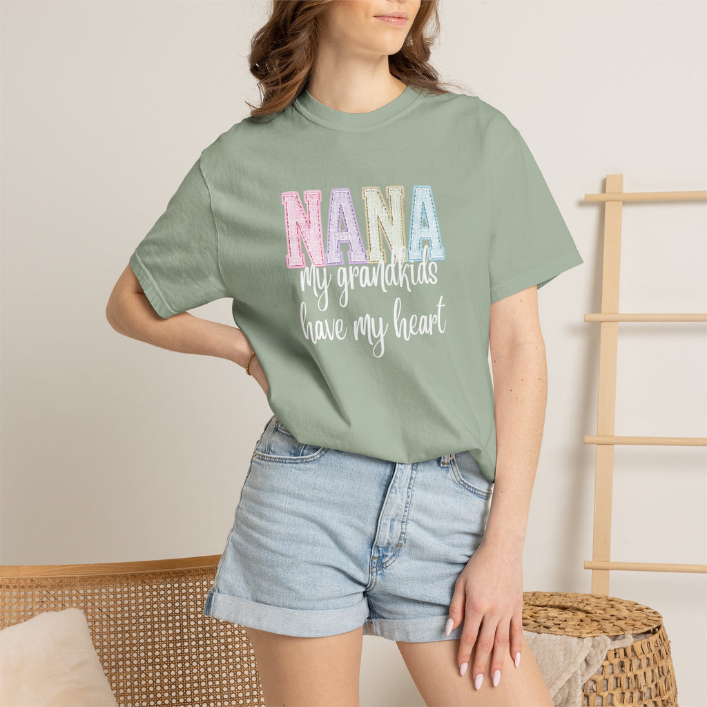 Nana Pastel Lettering T‑Shirt