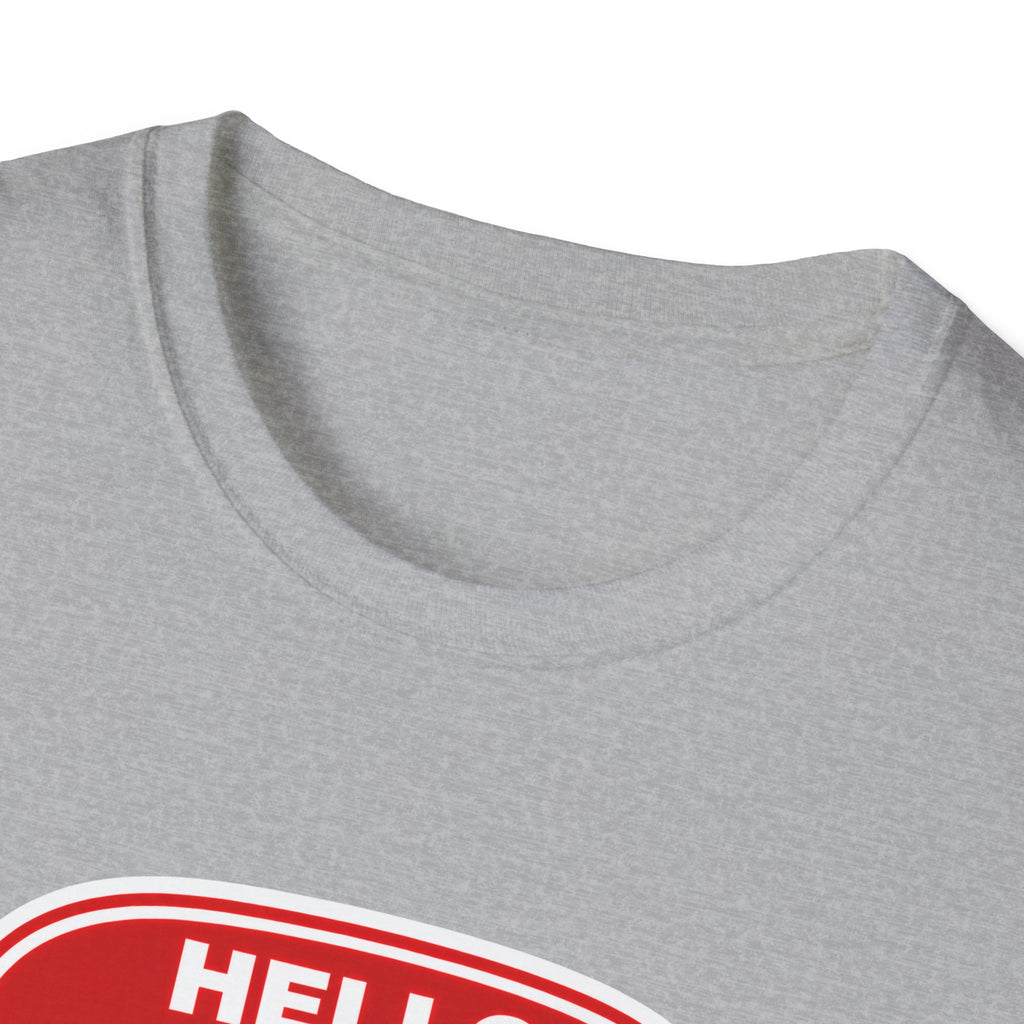 "Hello My Name Is Dad" T-Shirt — Funny New Dad / Father's Day Gift