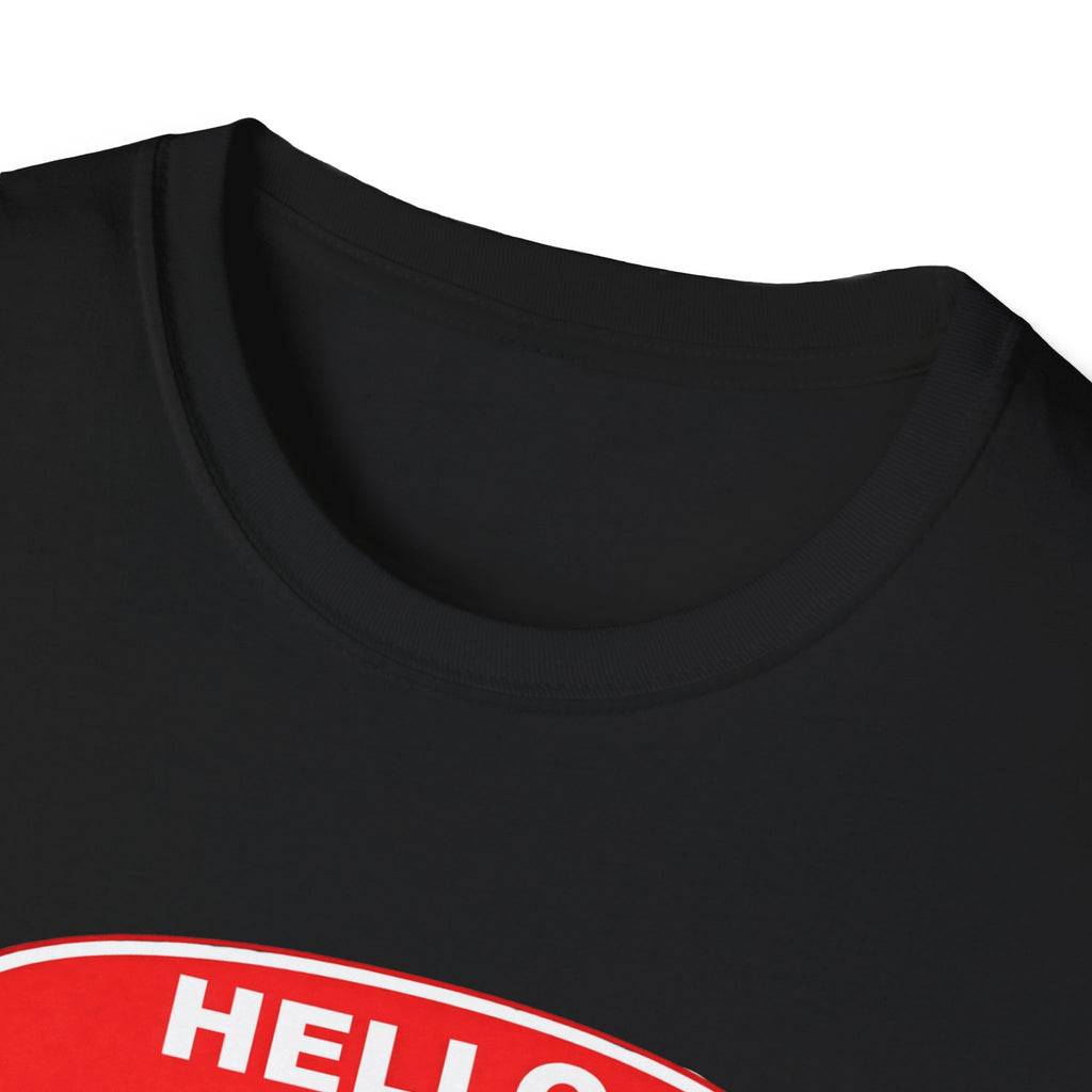 Hello My Name Is “Papa” T-Shirt — Funny Dad Name Tag Tee for Father’s Day