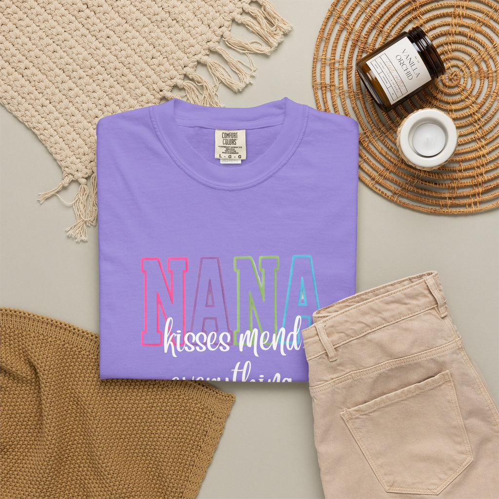 NANA Pastel Rainbow Tee — Grandma Gift T-Shirt