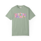 Grandma Power T-Shirt — Cute Heart Graphic Tee for Grandmothers